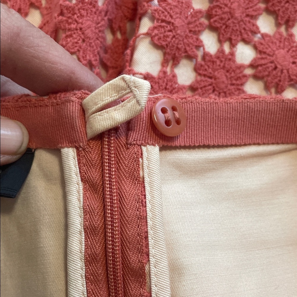 Floral Lace Pink Skirt - Picture 6 of 10